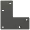 Hiusneulajalat konsolipöytiin konsolipöydälle 4 kpl 72 cm