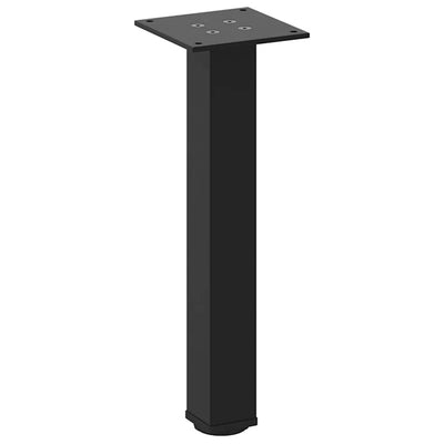 Sohvapöydän jalat 4 kpl Musta 30-32 cm Teräs