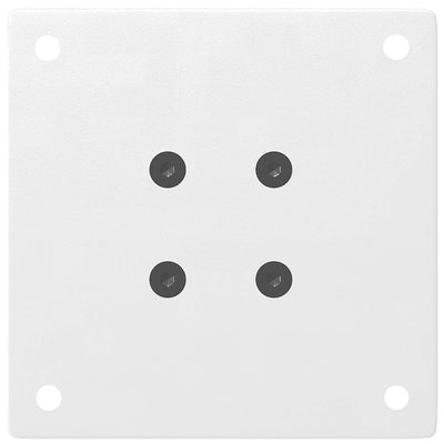 Sohvapöydän jalat 4 kpl valkoinen 30-32 cm teräs
