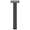 Sohvapöydän jalat 4 kpl antrasiittia 30-32 cm teräs