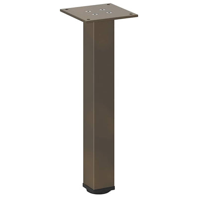 Sohvapöydän jalat 4 kpl luonnonteräs 30-32 cm teräs