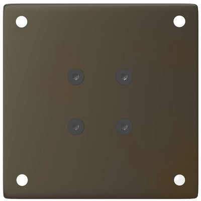 Sohvapöydän jalat 4 kpl luonnonteräs 42-44 cm teräs