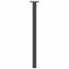 Konsolipöydän jalat 4 kpl antrasiittia 72-74 cm teräs