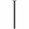 Konsolipöydän jalat 4 kpl antrasiittia 72-74 cm teräs