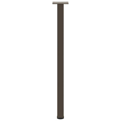 Konsolipöydän jalat 4 kpl luonnonteräs 72-74 cm teräs