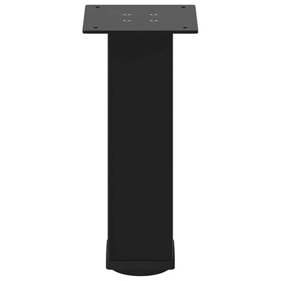 Sohvapöydän jalat 4 kpl Musta 30-32 cm Teräs