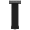 Musta sohvapöydän jalat Mujdedin 42-44cm (4 kpl, teräs)