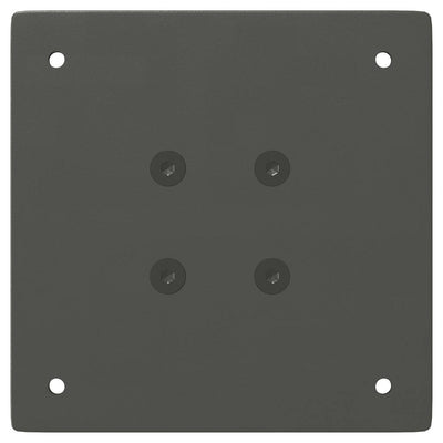 Konsolipöydän jalat 4 kpl antrasiittia 72-74 cm teräs