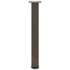 Konsolipöydän jalat 4 kpl luonnonteräs 72-74 cm teräs