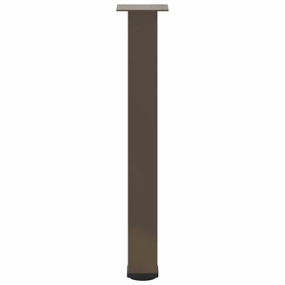 Konsolipöydän jalat 4 kpl luonnonteräs 72-74 cm teräs