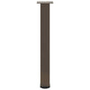 Konsolipöydän jalat 4 kpl luonnonteräs 72-74 cm teräs