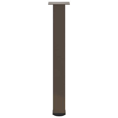 Konsolipöydän jalat 4 kpl luonnonteräs 72-74 cm teräs