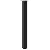 Baaripöydän jalat 4 kpl musta 90-92 cm teräs