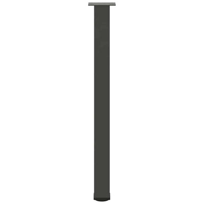 Baaripöydän jalat 4 kpl antrasiittia 90-92 cm teräs