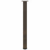 Baaripöydän jalat 4 kpl luonnonteräs 90-92 cm teräs