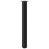 Baaripöydän jalat 4 kpl musta 100-102 cm teräs
