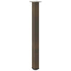 Baaripöydän jalat 4 kpl luonnonteräs 100-102 cm teräs