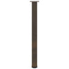 Baaripöydän jalat 4 kpl luonnonteräs 100-102 cm teräs