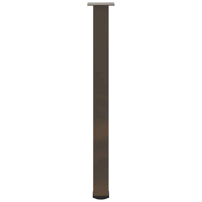 Baaripöydän jalat 4 kpl luonnonteräs 100-102 cm teräs