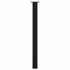 Baaripöydän jalat 4 kpl musta 110-112 cm teräs