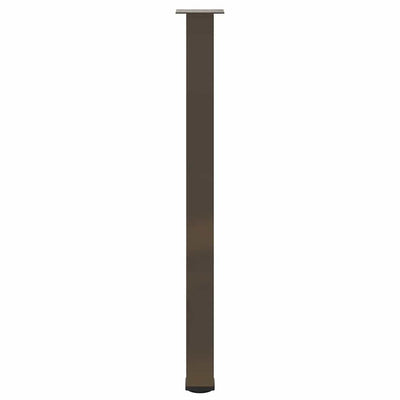 Baaripöydän jalat 4 kpl luonnonteräs 110-112 cm teräs