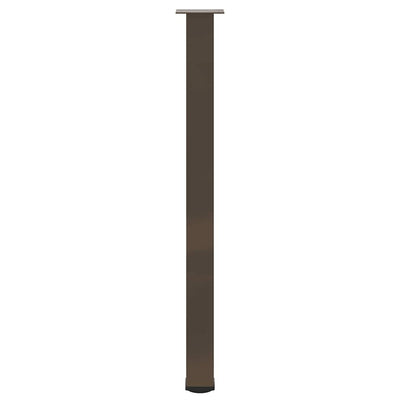 Baaripöydän jalat 4 kpl luonnonteräs 110-112 cm teräs