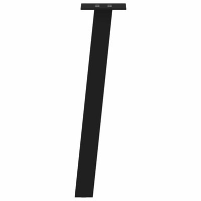 Sohvapöydän jalat 4 kpl Musta 30 cm Teräs
