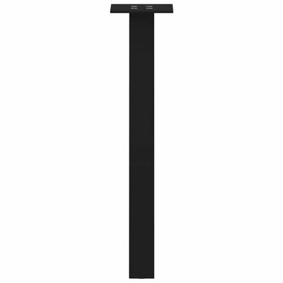 Sohvapöydän jalat 4 kpl Musta 30 cm Teräs