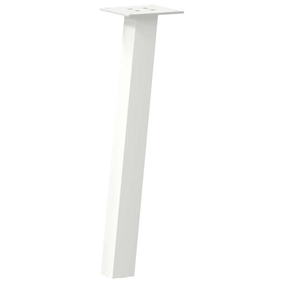 Sohvapöydän jalat 4 kpl valkoinen 30 cm teräs
