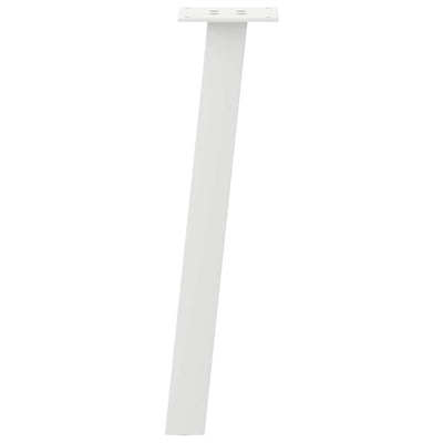 Sohvapöydän jalat 4 kpl valkoinen 30 cm teräs