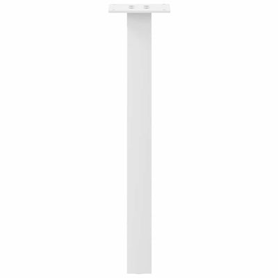 Sohvapöydän jalat 4 kpl valkoinen 30 cm teräs