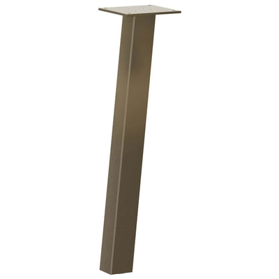 Sohvapöydän jalat 4 kpl luonnonteräs 30 cm teräs
