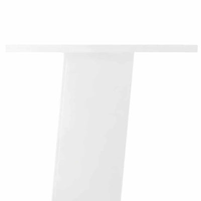 Sohvapöydän jalat 4 kpl valkoinen 42 cm teräs