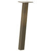 Sohvapöydän jalat 4 kpl luonnonteräs 42 cm teräs