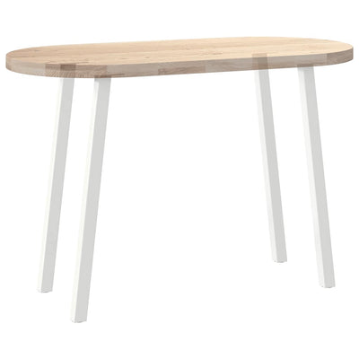 Konsolipöydän jalat 4 kpl valkoinen 72 cm teräs