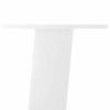 Konsolipöydän jalat 4 kpl valkoinen 72 cm teräs