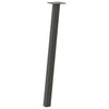 Konsolipöydän jalat 4 kpl antrasiittia 72 cm teräs