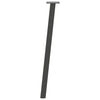 Konsolipöydän jalat 4 kpl antrasiittia 72 cm teräs