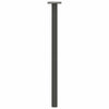 Konsolipöydän jalat 4 kpl antrasiittia 72 cm teräs
