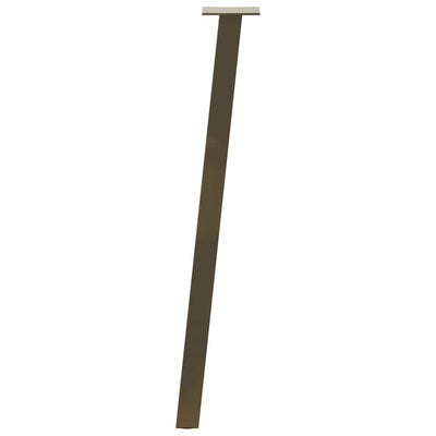 Konsolipöydän jalat 4 kpl luonnonteräs 72 cm teräs
