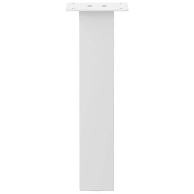 Sohvapöydän jalat 4 kpl valkoinen 30 cm teräs