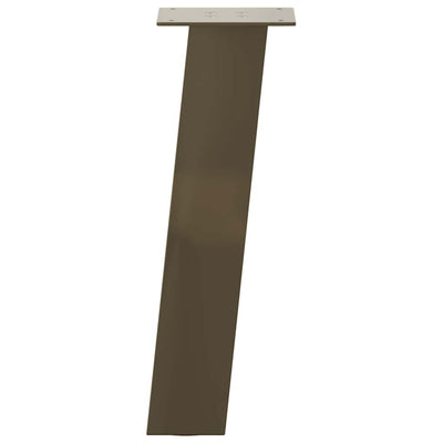 Sohvapöydän jalat 4 kpl luonnonteräs 30 cm teräs