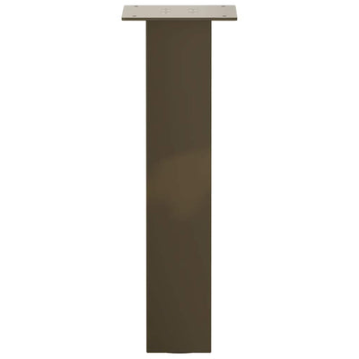 Sohvapöydän jalat 4 kpl luonnonteräs 30 cm teräs