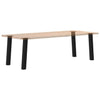 Konsolipöydän jalat 4 kpl musta 72 cm teräs
