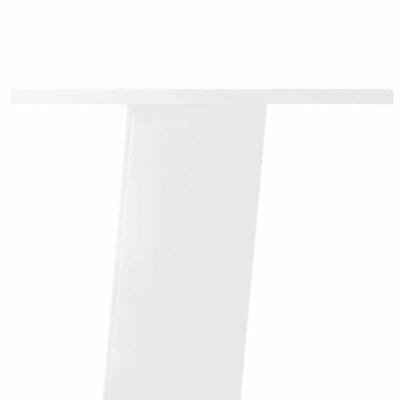 Valkoinen konsolipöydän jalat Cheryl 72cm (4 kpl, teräs)