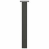 Konsolipöydän jalat 4 kpl antrasiittia 72 cm teräs