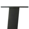 Konsolipöydän jalat 4 kpl antrasiittia 72 cm teräs