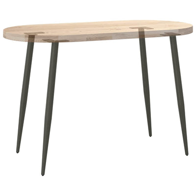 konsolipöydän jalat kartiomainen 4 kpl 72-73 cm terästä