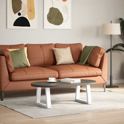 Valkoinen ruokapöydän jalat v-muoto Aileen 30x(30-31,3)cm (2 kpl teräs)