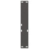 Ruokapöydän jalat V-muoto 2 kpl Antrasiitti 40x(30-31,3) cm